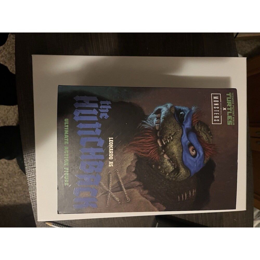 NECA TMNT x Monsters Leonardo Hunchback Ultimate Action Figure w/ Accessories